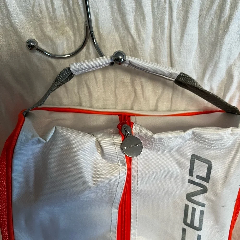 Brooks Transcend shoe bag. Like new, never used. Bright orange and white.